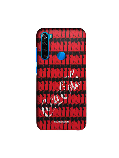 

CelfieDesign Red & Black Coke Bottles Xiaomi Redmi Note 8 Slim Back Case