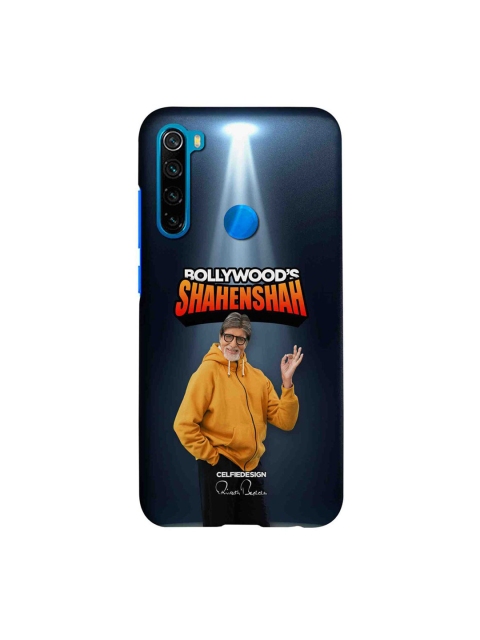 

CelfieDesign Blue & Yellow Bollywoods Shahenshah Xiaomi Redmi Note 8 Slim Back Case