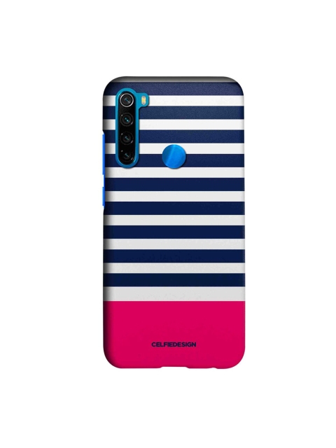 

CelfieDesign Blue & White Simply Stripes Xiaomi Redmi Note 8 Slim Back Case