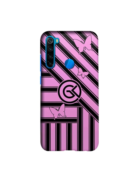 

CelfieDesign Purple & Black Printed Plastic Xiaomi Redmi Note 8 Slim Back Case