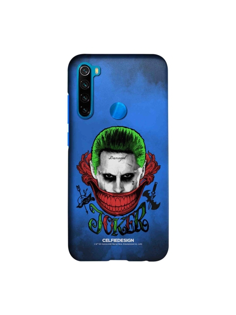 

CelfieDesign Blue & Red Damaged Joker Printed Xiaomi Redmi Note 8 Slim Back Case