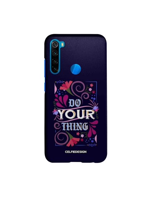 

CelfieDesign Black & Pink Do Your Thing Xiaomi Redmi Note 8 Slim Back Case