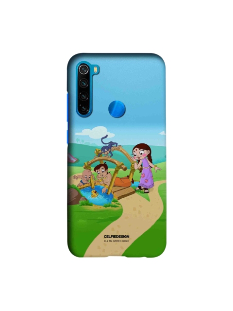 

CelfieDesign Green & Blue Chota Bheem And The Duck Plastic Xiaomi Redmi Note 8 Slim Back Case