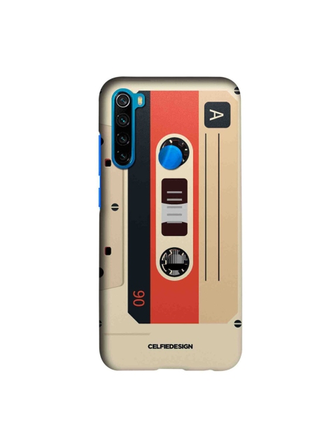 

CelfieDesign Beige & Orange Casette Xiaomi Redmi Note 8 Slim Back Case