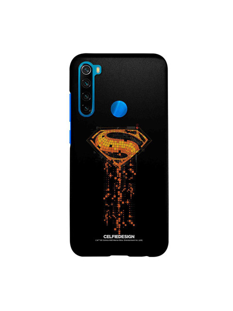 

CelfieDesign Black & Orange Superman Mosaic Xiaomi Redmi Note 8 Slim Back Case