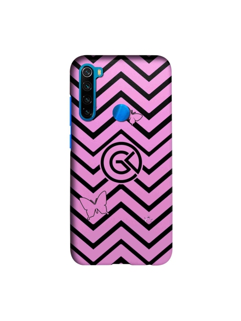 

CelfieDesign Pink & Black Waves Xiaomi Redmi Note 8 Slim Back Case