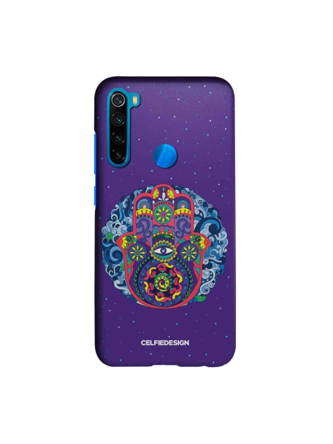 

CelfieDesign Purple & Red Humsa Mandala Xiaomi Redmi Note 8 Slim Back Case