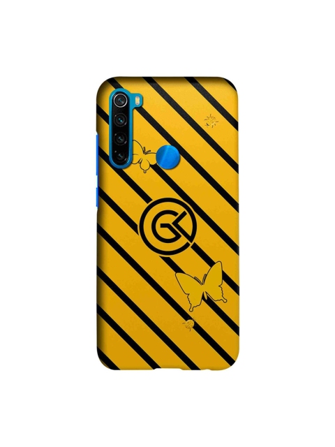 

CelfieDesign Yellow & Black Rain Xiaomi Redmi Note 8 Slim Back Case