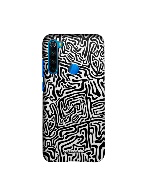 

CelfieDesign Black & White Maze Abstract Xiaomi Redmi Note 8 Slim Back Case