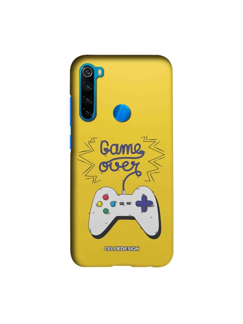 

CelfieDesign Yellow & White Game Over Xiaomi Redmi Note 8 Slim Back Case