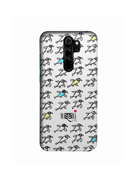 

CelfieDesign White & Black Masaba Bird Print Xiaomi Redmi Note 8 Pro Slim Back Case