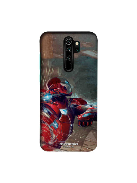 

CelfieDesign Brown & Red Iron Man Xiaomi Redmi Note 8 Pro Slim Back Case