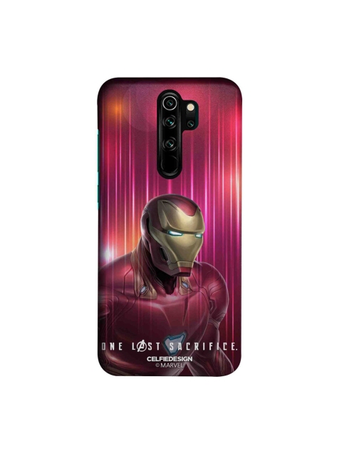 

CelfieDesign Red & Gold-Toned Iron Man Xiaomi Redmi Note 8 Pro Slim Back Case