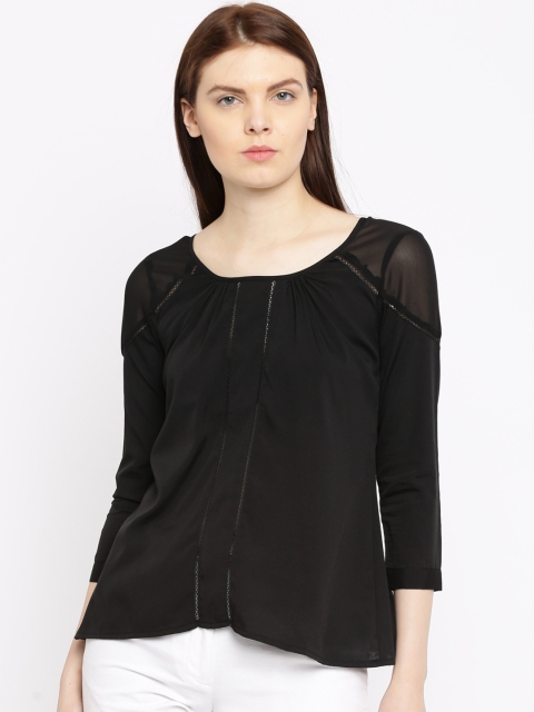 

Jealous 21 Women Black Solid Top
