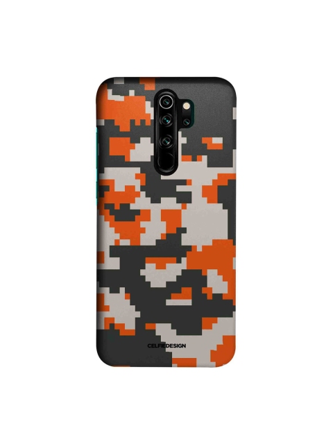 

CelfieDesign Orange & White Camo Pixel Flame Xiaomi Redmi Note 8 Pro Slim Back Case