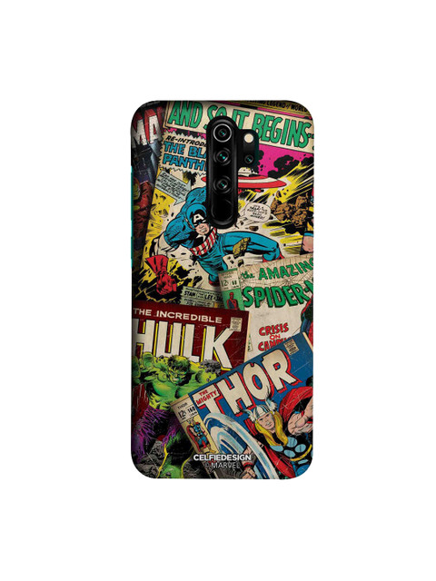

CelfieDesign Green & Red Marvel Comics Collection Xiaomi Redmi Note 8 Pro Slim Back Case