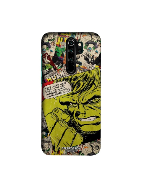 

CelfieDesign Multi-Coloured Comic Hulk Printed Xiaomi Redmi Note 8 Pro Slim Back Case