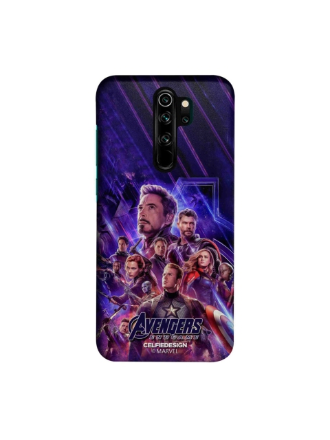 

CelfieDesign Purple & Blue Avengers Endgame Poster Xiaomi Redmi Note 8 Pro Slim Back Case