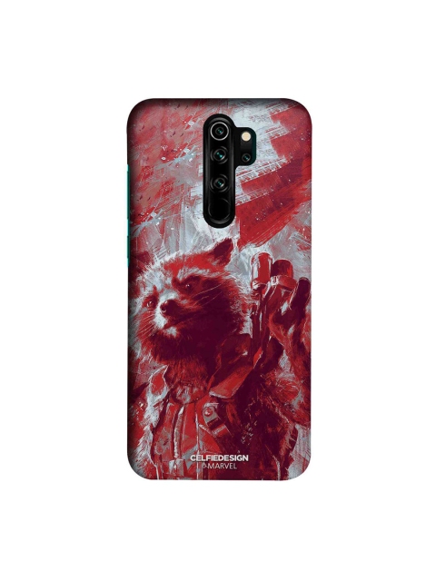 

CelfieDesign Red & Grey Charcoal Art Rocket Xiaomi Redmi Note 8 Pro Slim Back Case
