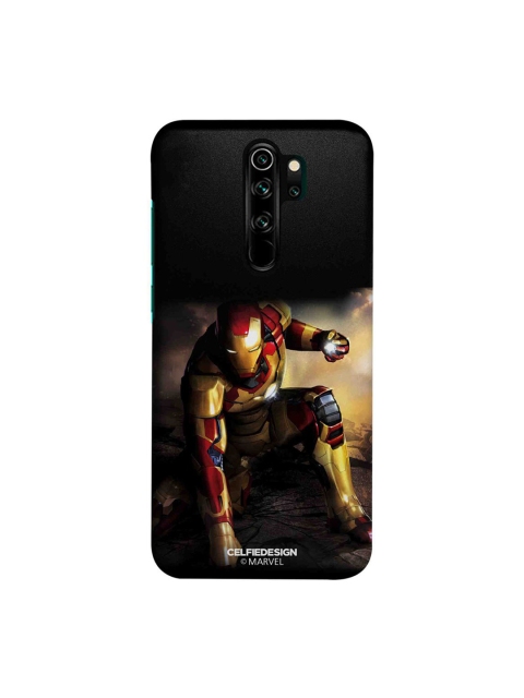 

CelfieDesign Black & Gold-Toned Iron Man Xiaomi Redmi Note 8 Pro Slim Back Case
