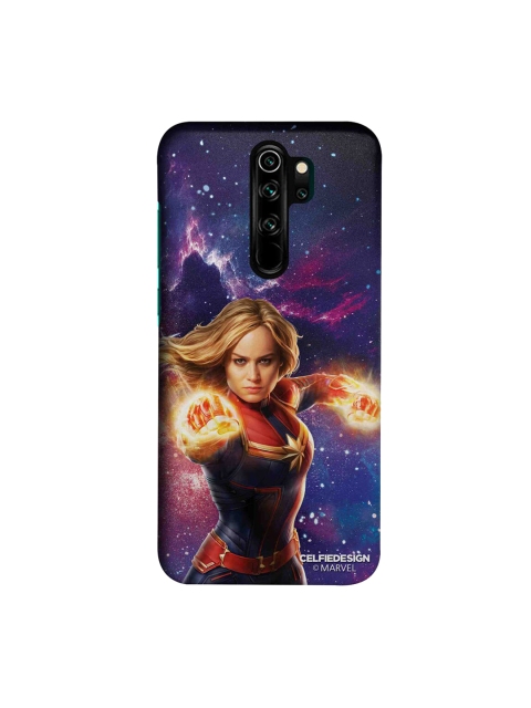 

CelfieDesign Red & Blue Captain Marvel Xiaomi Redmi Note 8 Pro Slim Back Case