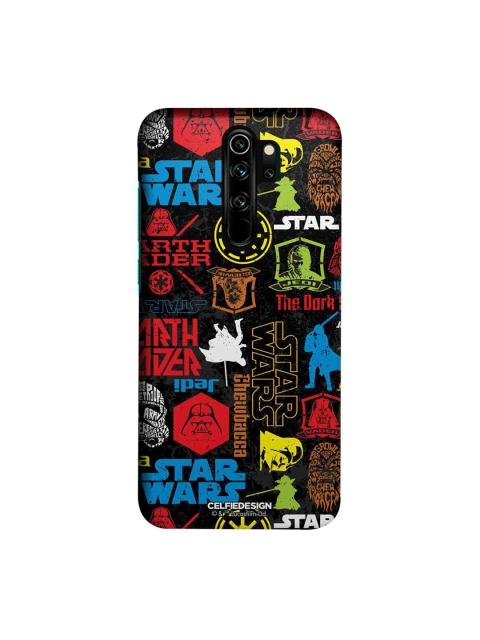 

CelfieDesign Black & Red Star Wars Mashup Xiaomi Redmi Note 8 Pro Slim Back Case