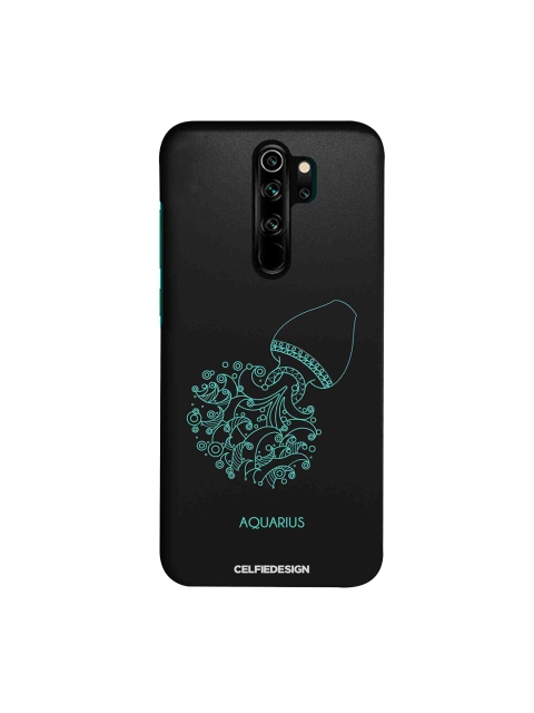 

CelfieDesign Black & Sea Green Aquarius Xiaomi Redmi Note 8 Pro Slim Back Case