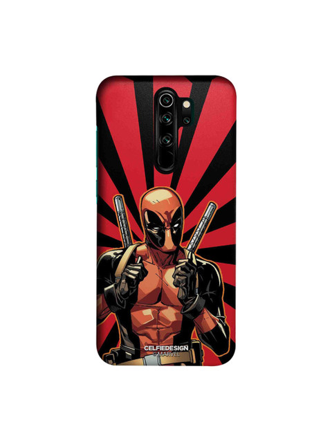 

CelfieDesign Black & Red Xiaomi Redmi Note 8 Pro Slim Back Case