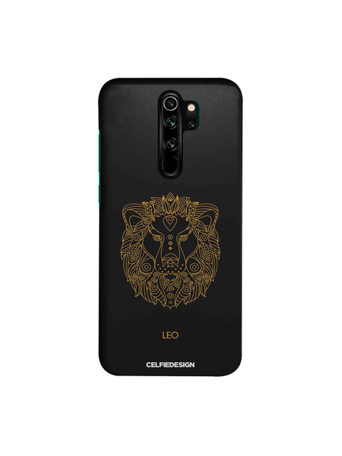 

CelfieDesign Black & Yellow Leo Xiaomi Redmi Note 8 Pro Slim Back Case