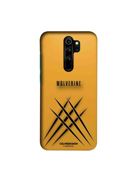 

CelfieDesign Yellow & Black Minimalistic Wolverine Xiaomi Redmi Note 8 Pro Slim Back Case