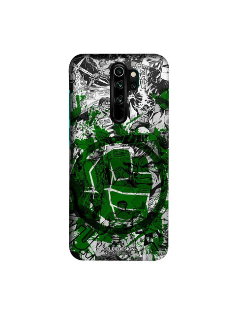 

CelfieDesign Green & White Splash Out Hulk Fist Xiaomi Redmi Note 8 Pro Slim Back Case