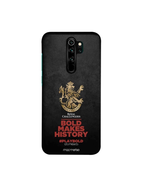 

CelfieDesign Black & Red Bold Makes History Xiaomi Redmi Note 8 Pro Slim Back Case