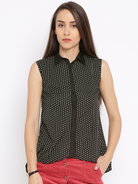 

Jealous 21 Women Black Printed Shirt