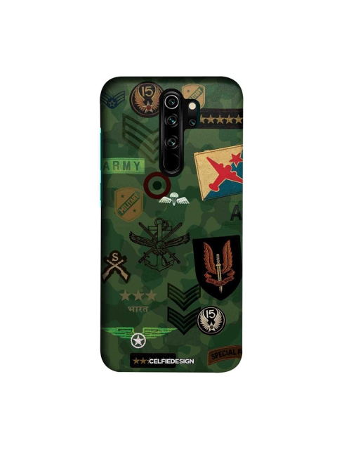 

CelfieDesign Green & Brown Military Xiaomi Redmi Note 8 Pro Slim Back Case