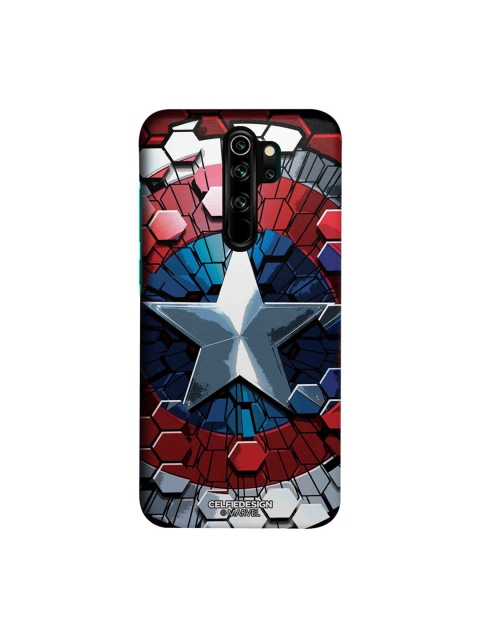

CelfieDesign Red & Blue Hex Shield Xiaomi Redmi Note 8 Pro Slim Back Case
