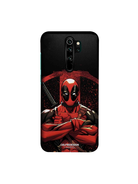 

CelfieDesign Black & Red Deadpool Stance Xiaomi Redmi Note 8 Pro Slim Back Case