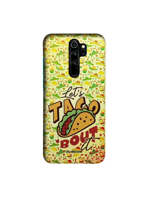 

CelfieDesign Yellow & Green Lets Taco Bout It Xiaomi Redmi Note 8 Pro Slim Back Case