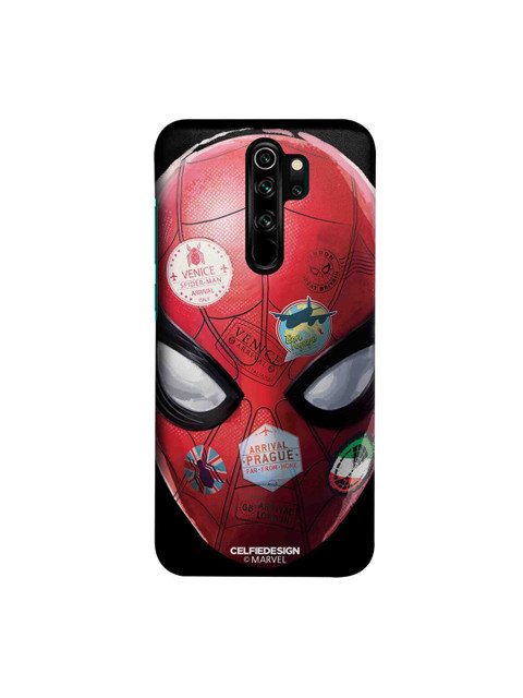 

CelfieDesign Red & White Spidey Travel Stamps Xiaomi Redmi Note 8 Pro Slim Back Case