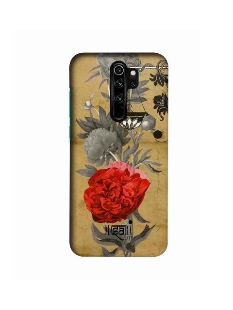 

CelfieDesign Brown & Red Masaba Floral Scale Xiaomi Redmi Note 8 Pro Slim Back Case