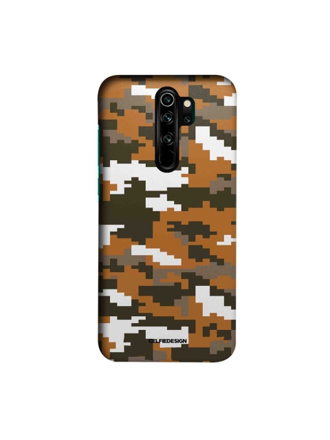 

CelfieDesign Brown & White Camoflage Xiaomi Redmi Note 8 Pro Slim Back Case