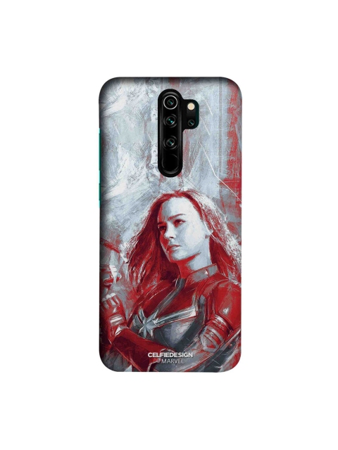 

CelfieDesign Red & Charcoal Art Captain Marvel Xiaomi Redmi Note 8 Pro Slim Back Case