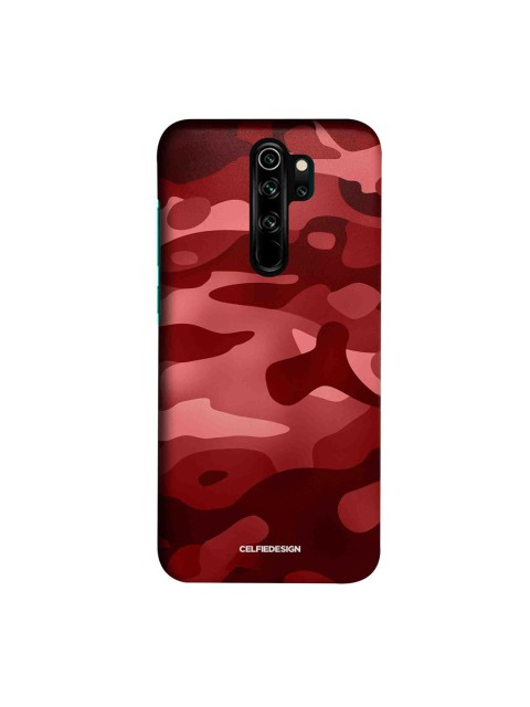 

CelfieDesign Red Camo Indian Xiaomi Redmi Note 8 Pro Slim Back Case
