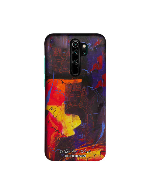 

CelfieDesign Black & Blue Moksha Xiaomi Redmi Note 8 Pro Slim Back Case