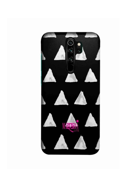 

CelfieDesign Black & White Masaba Black Cone Printed Xiaomi Redmi Note 8 Pro Slim Back Case, Multi