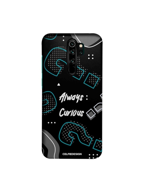 

CelfieDesign Black & Blue Always Curious Xiaomi Redmi Note 8 Pro Slim Back Case