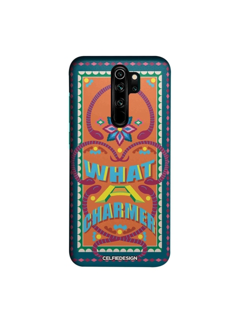 

CelfieDesign Orange & Blue Typography Print Redmi Note 8 Pro Slim Back Case