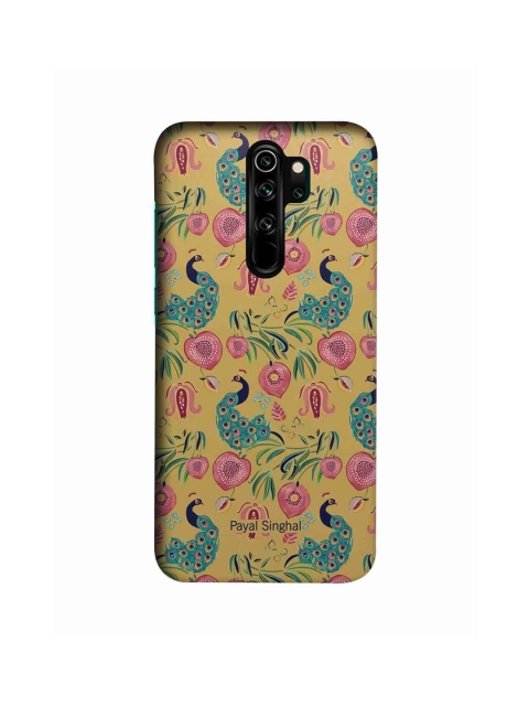 

CelfieDesign Mustard & Green Printed Xiaomi Redmi Note 8 Pro Slim Back Case