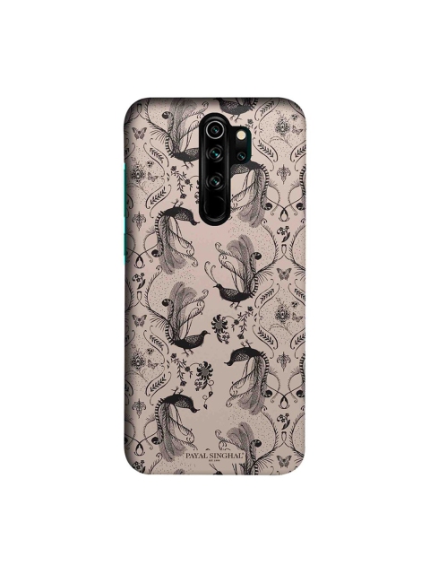 

CelfieDesign Pink & Black Printed Plastic Xiaomi Redmi Note 8 Pro Slim Back Case
