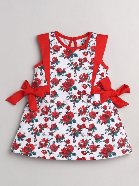 

TAMBOURINE Red Floral Dress