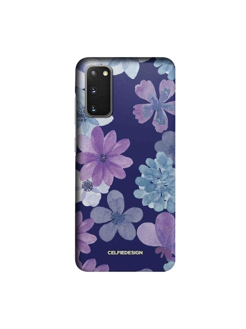 

CelfieDesign Iris Printed Samsung S20 Slim Back Case, Lavender